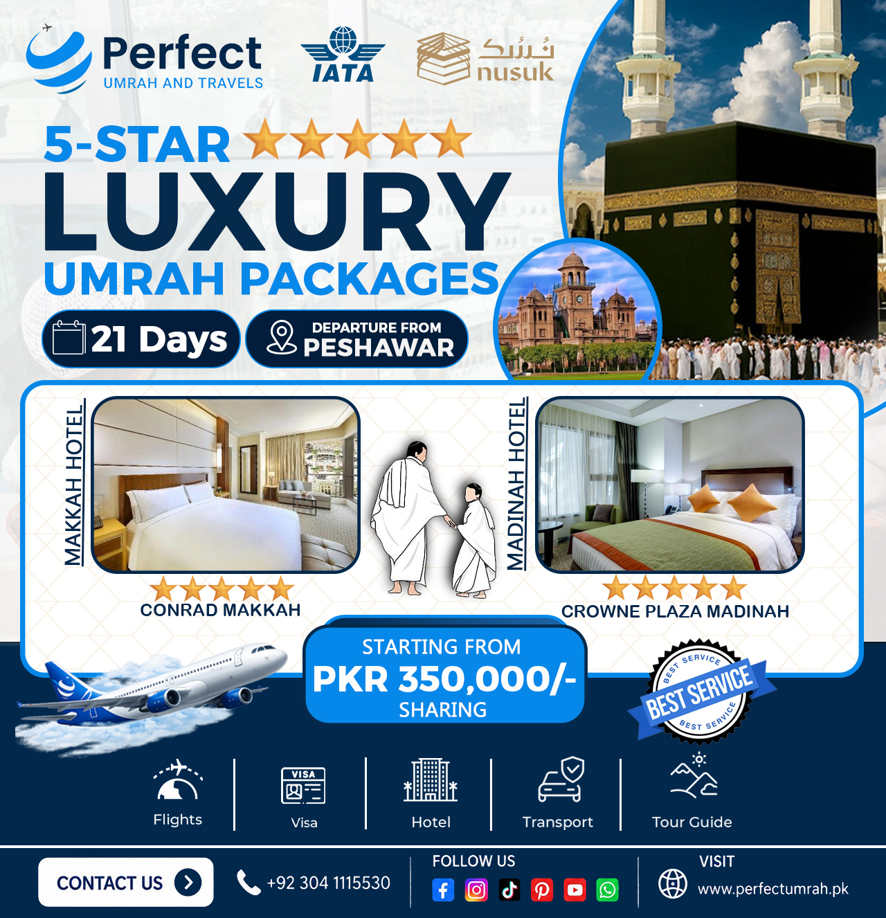 5 Star Luxury Umrah Packages From Multan
